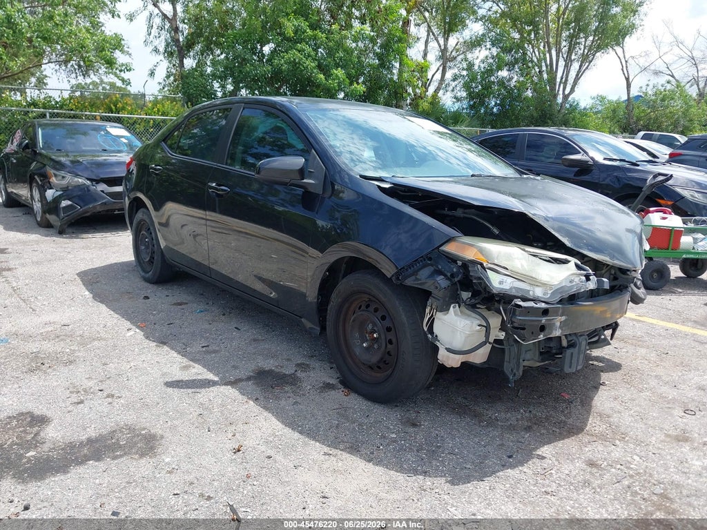 2016 TOYOTA COROLLA