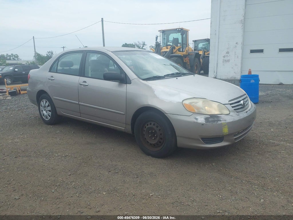 2003 TOYOTA COROLLA