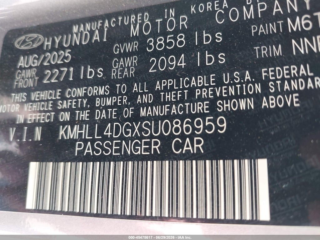 2025 Hyundai Elantra SE photo 9