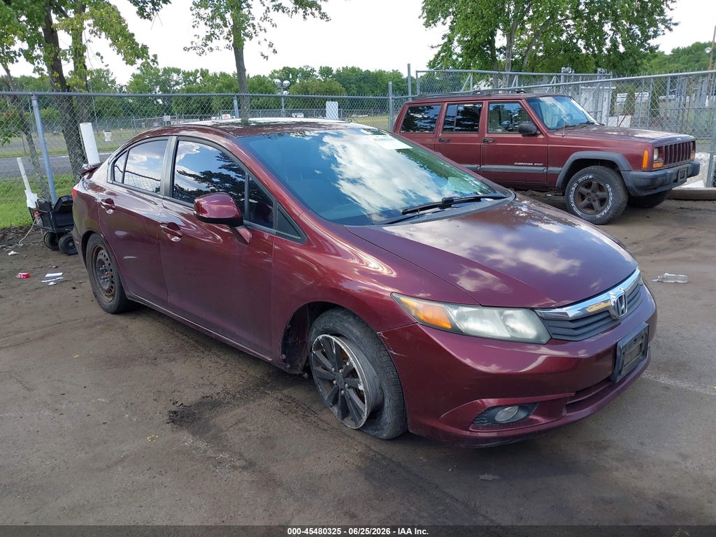 2HGFB2F80CH509133 2012 HONDA CIVIC photo no. 1