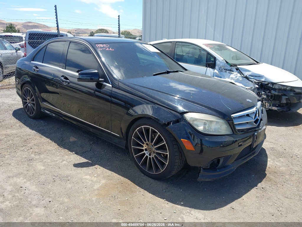 WDDGF5EB6AR110560 2010 MERCEDES-BENZ C 300 photo no. 1
