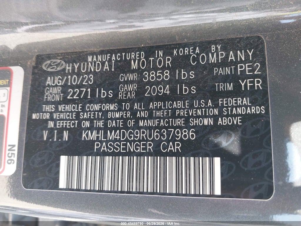 2024 Hyundai Elantra SEL photo 9