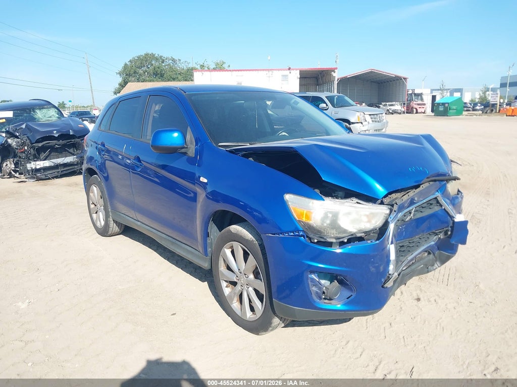 4A4AP3AU5FE007193 2015 MITSUBISHI OUTLANDER SPORT photo no. 1
