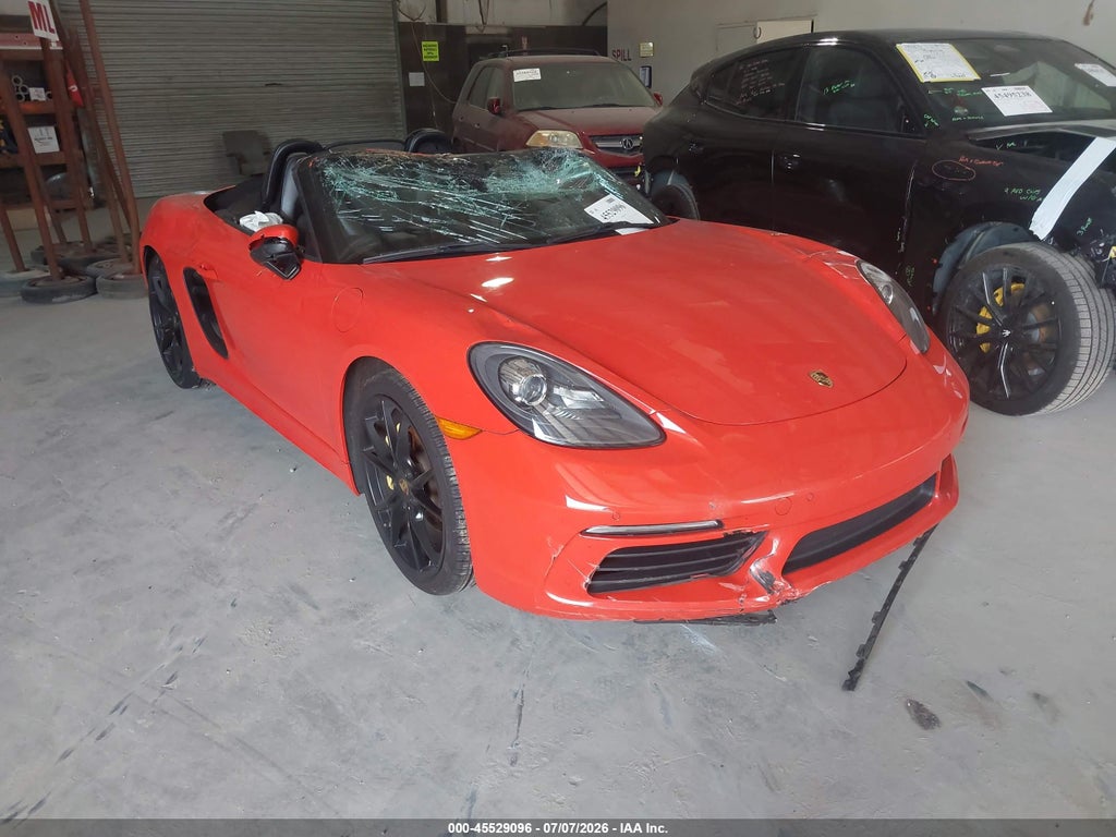 2017 PORSCHE 718 BOXSTER