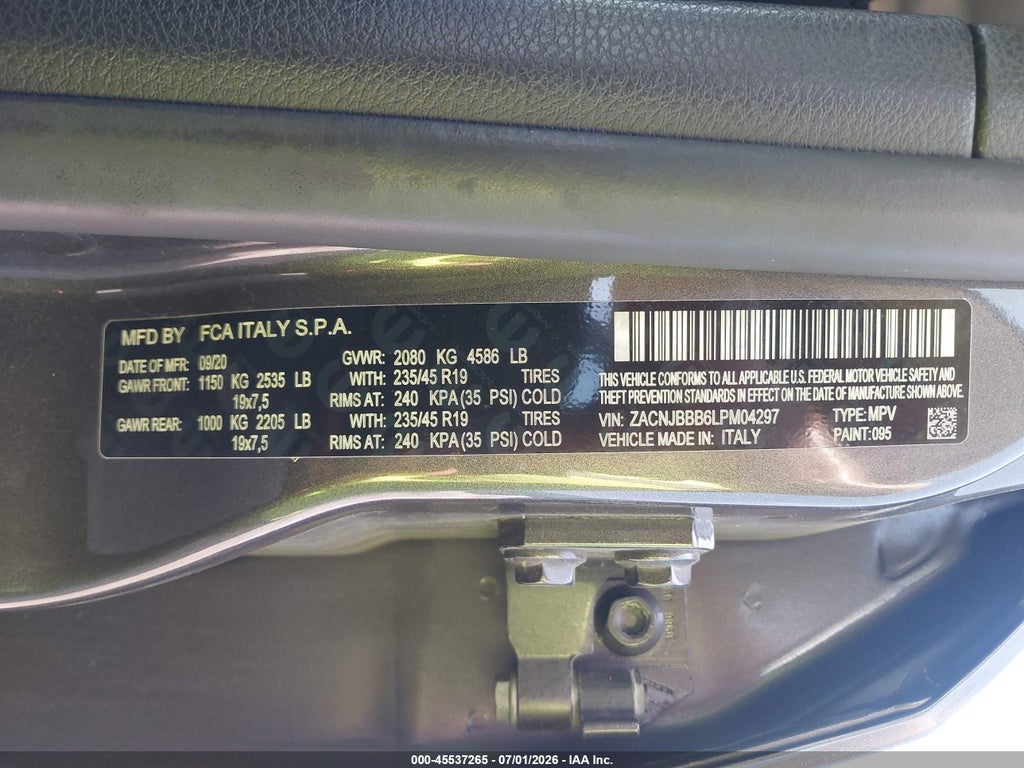 2020 Jeep Renegade Orange Edition 4X4 photo 9