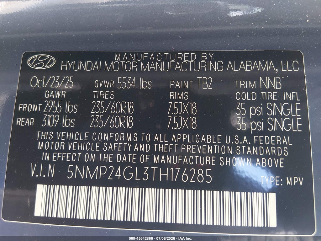 2026 Hyundai Santa FE SEL photo 9