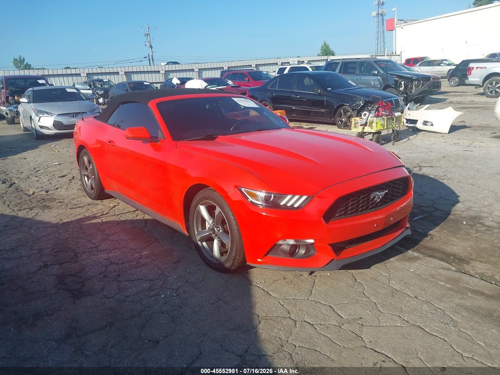 2016 FORD MUSTANG