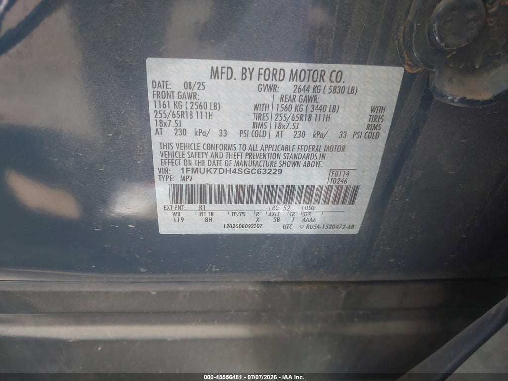 2025 Ford Explorer Active photo 9