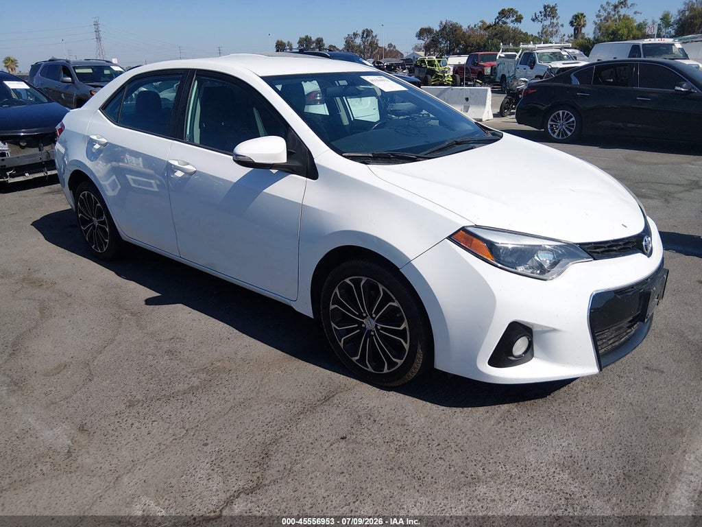 2016 TOYOTA COROLLA S PLUS