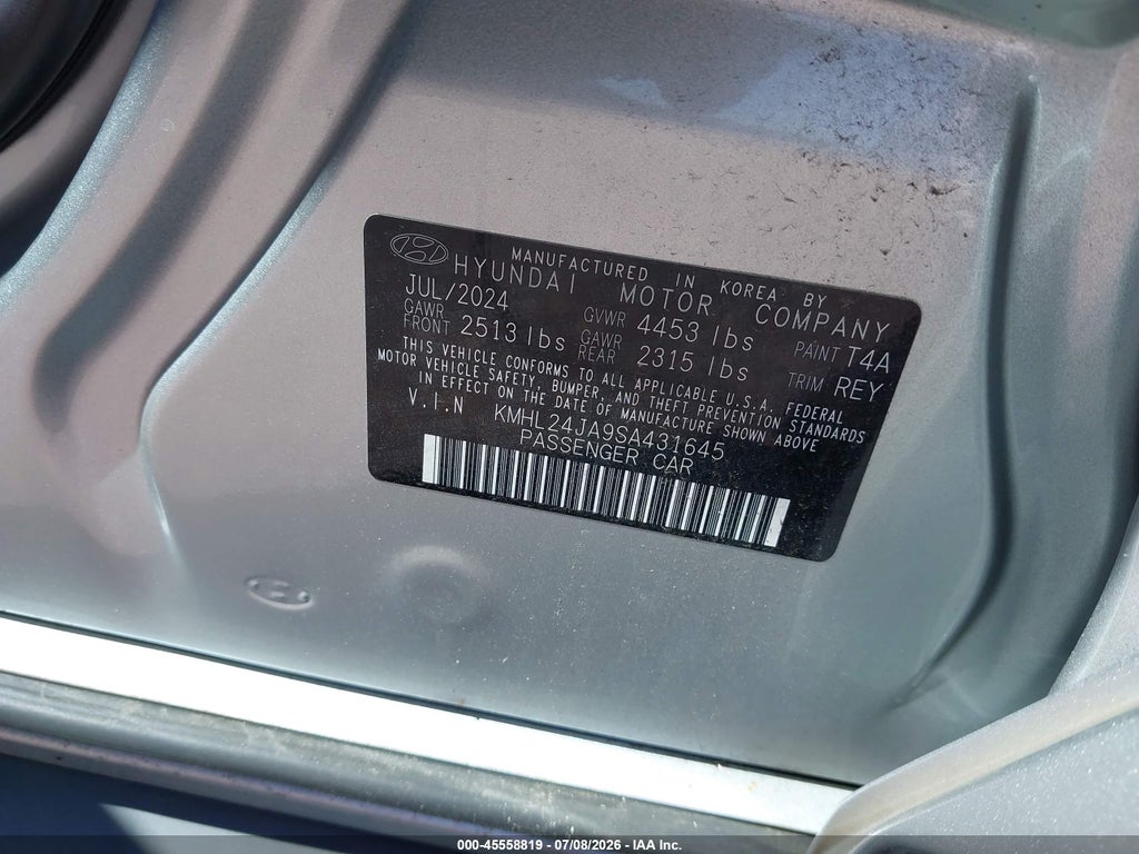 2025 Hyundai Sonata SE photo 9
