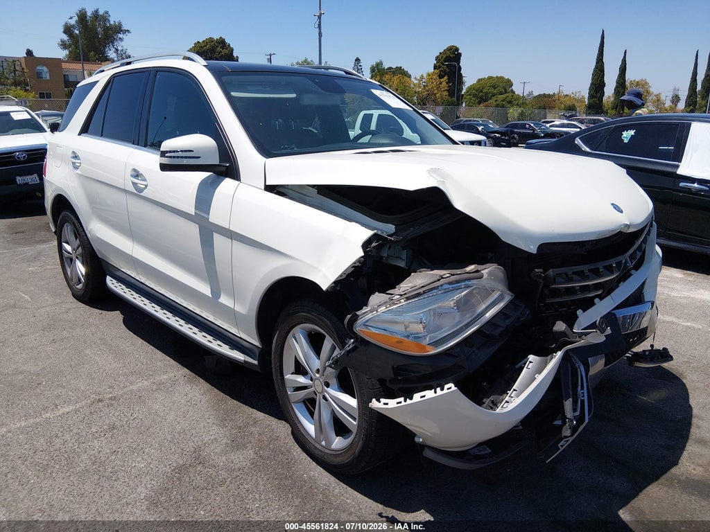 4JGDA5JB1DA250323 2013 MERCEDES-BENZ ML 350 photo no. 1