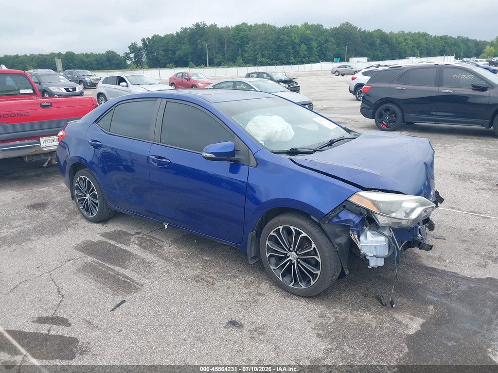 2016 TOYOTA COROLLA S PREMIUM