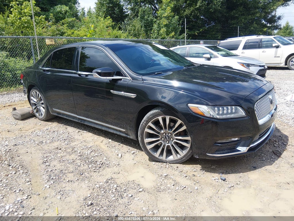 2017 LINCOLN CONTINENTAL
