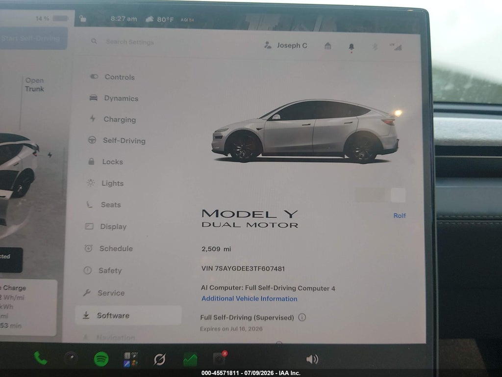2026 Tesla Model Y ALL-Wheel Drive/Long Range Launch Series/Premium ALL-Wheel Drive photo 7