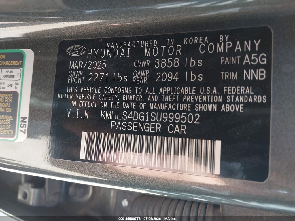 2025 Hyundai Elantra SEL Convenience photo 9