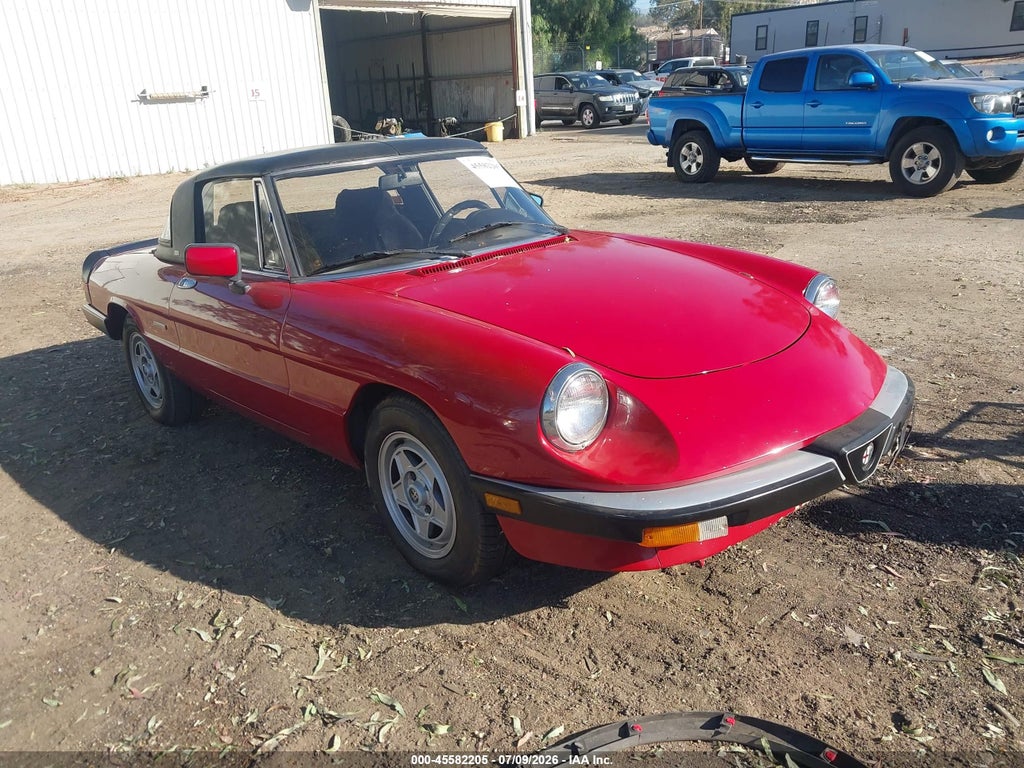 1986 ALFA ROMEO VELOCE