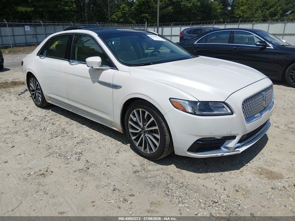 2018 LINCOLN CONTINENTAL