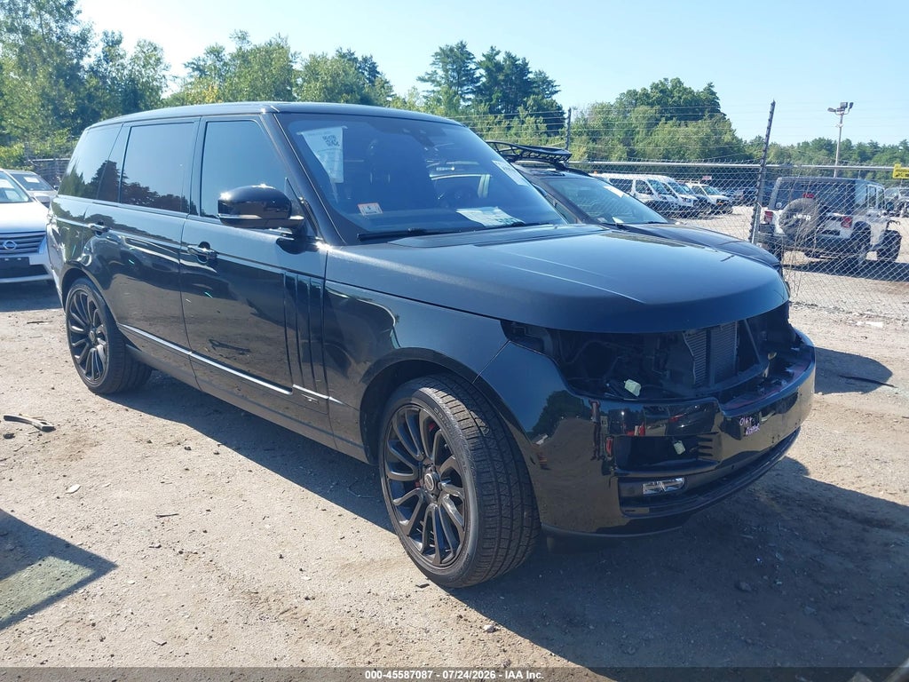 2017 LAND ROVER RANGE ROVER