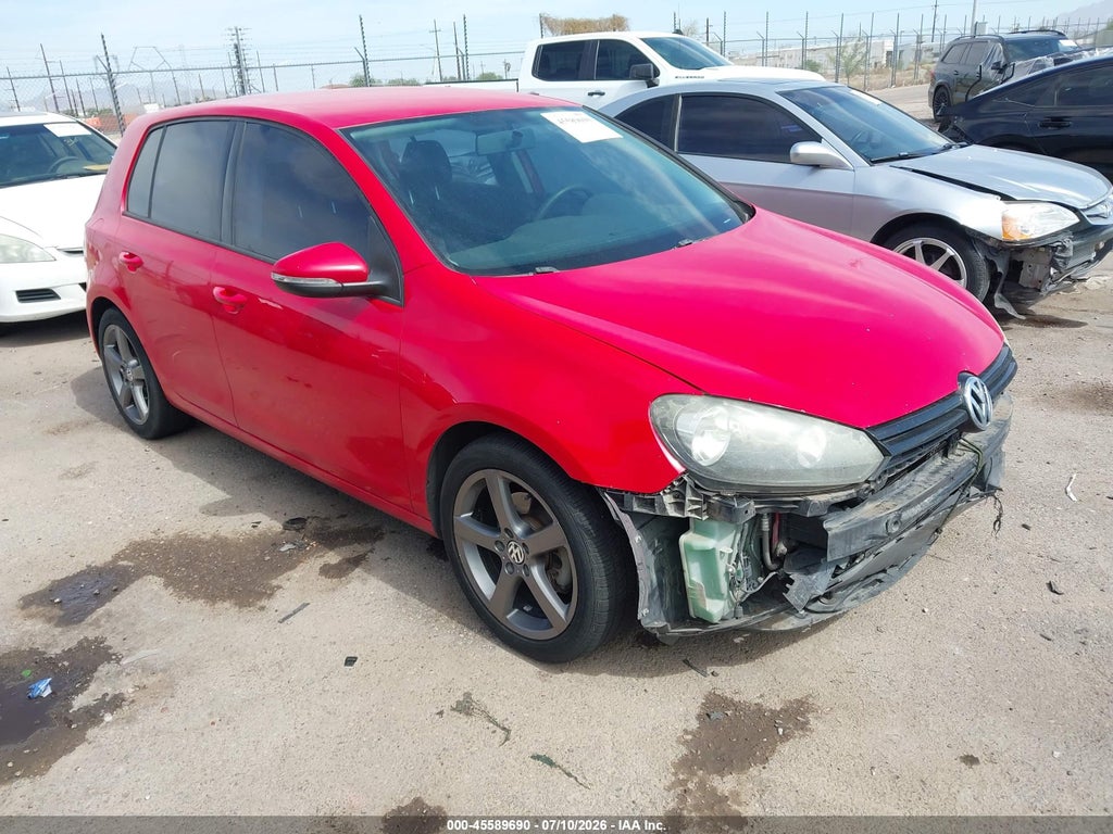 2012 VOLKSWAGEN GOLF