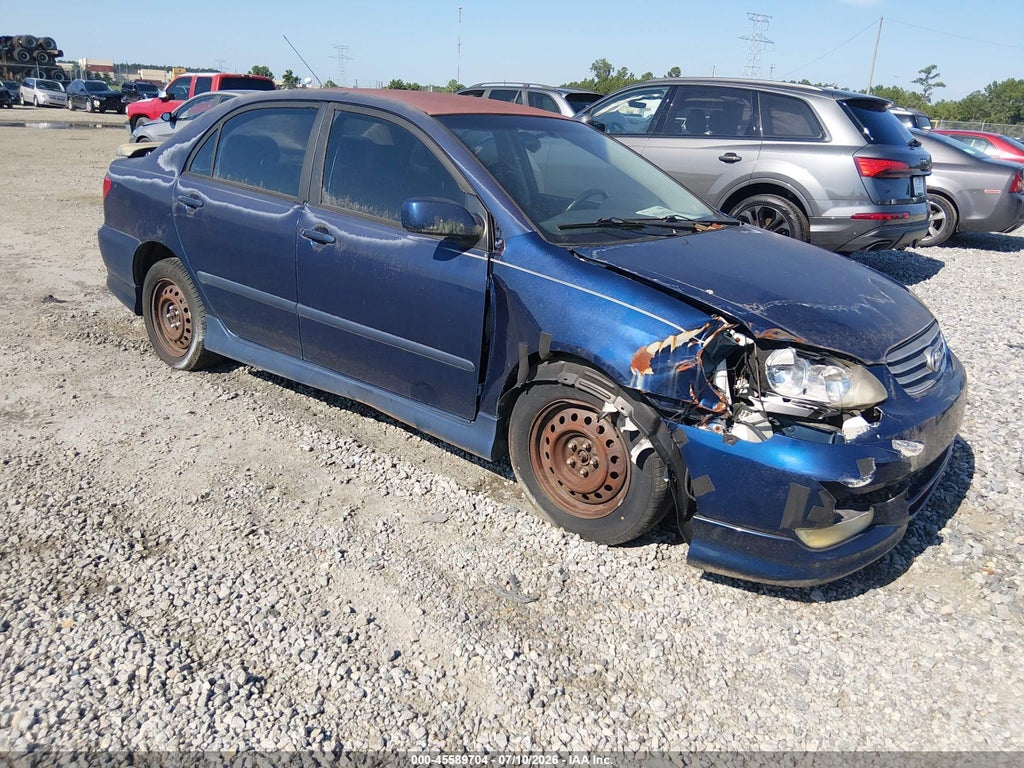 2004 TOYOTA COROLLA S