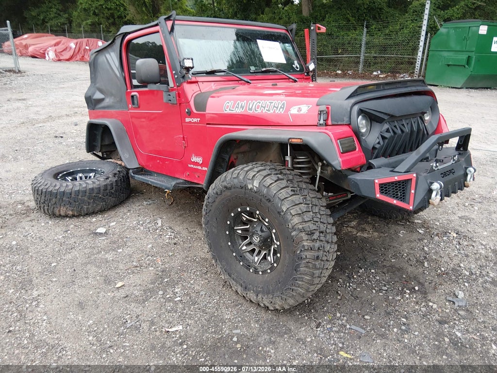 2003 JEEP WRANGLER