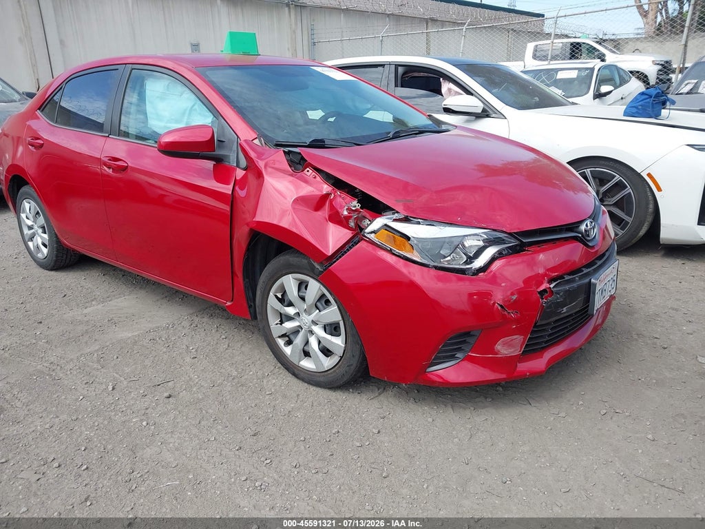 2016 TOYOTA COROLLA LE
