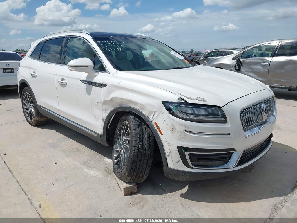 2019 LINCOLN NAUTILUS