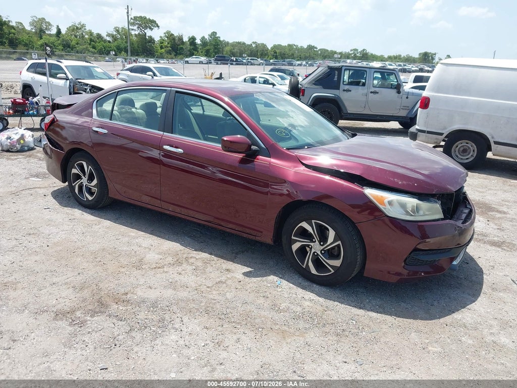 2017 HONDA ACCORD