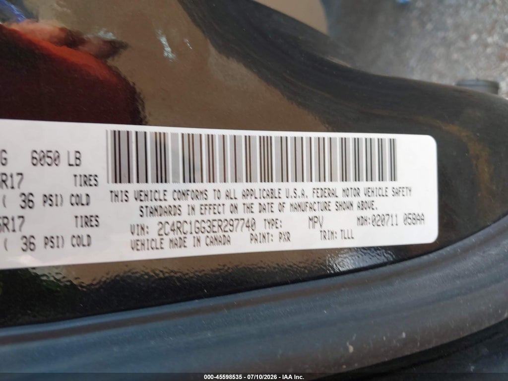 2014 Chrysler Town & Country Limited photo 9