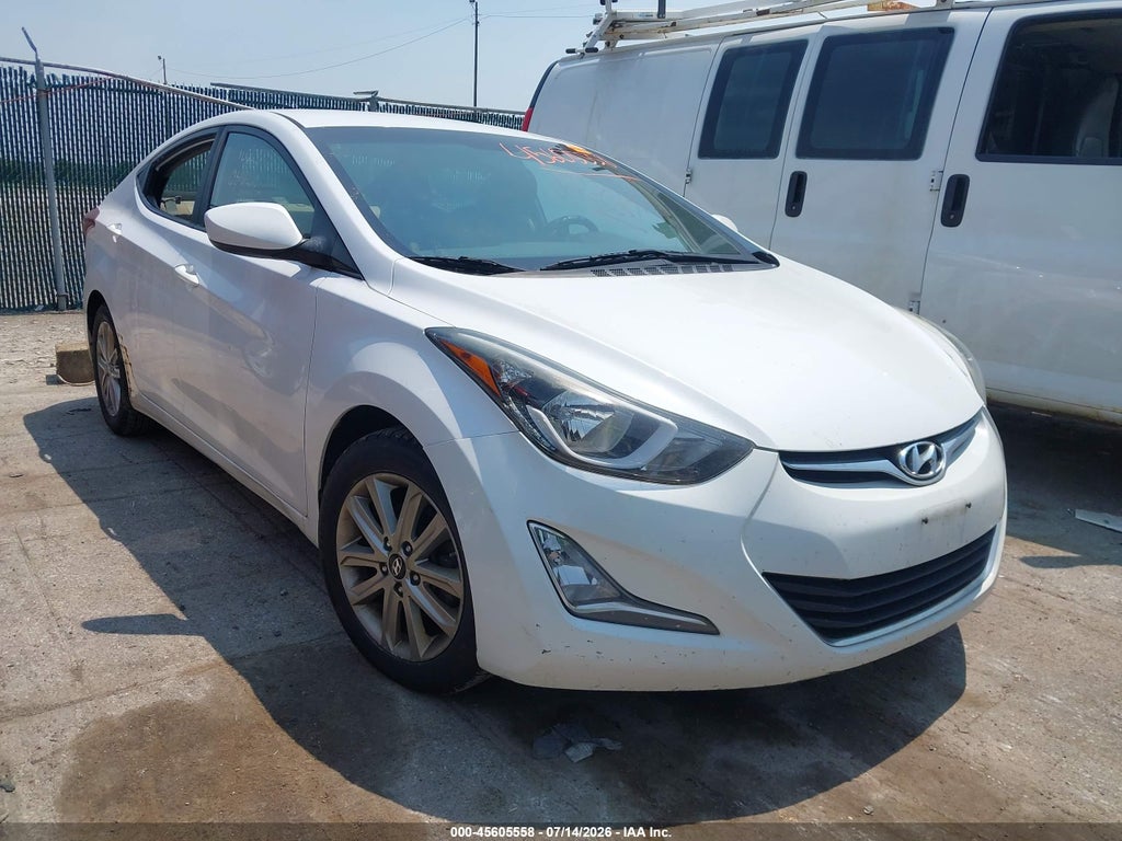 2016 HYUNDAI ELANTRA