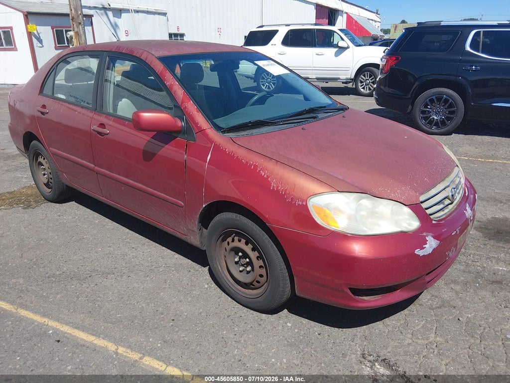 2003 TOYOTA COROLLA LE