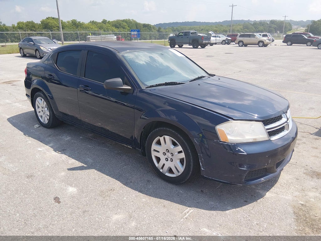 2013 DODGE AVENGER