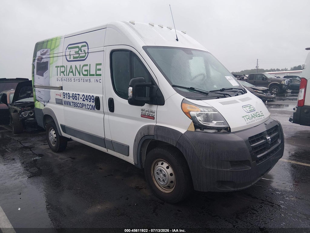 2018 RAM PROMASTER 1500