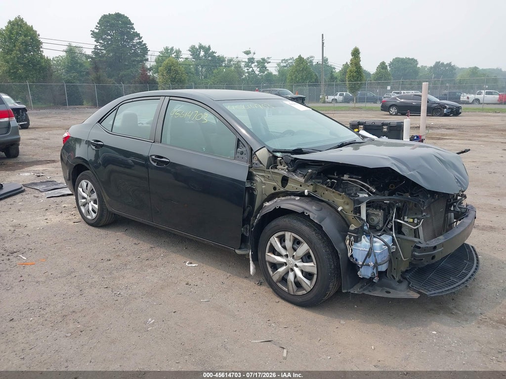 2016 TOYOTA COROLLA