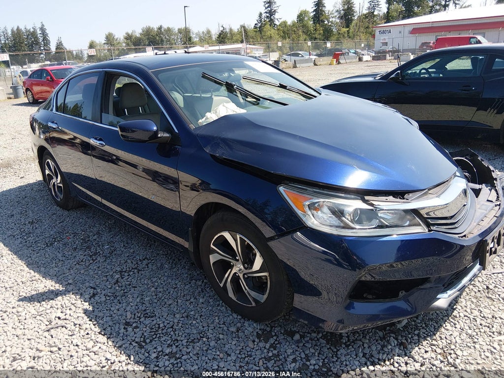 2016 HONDA ACCORD