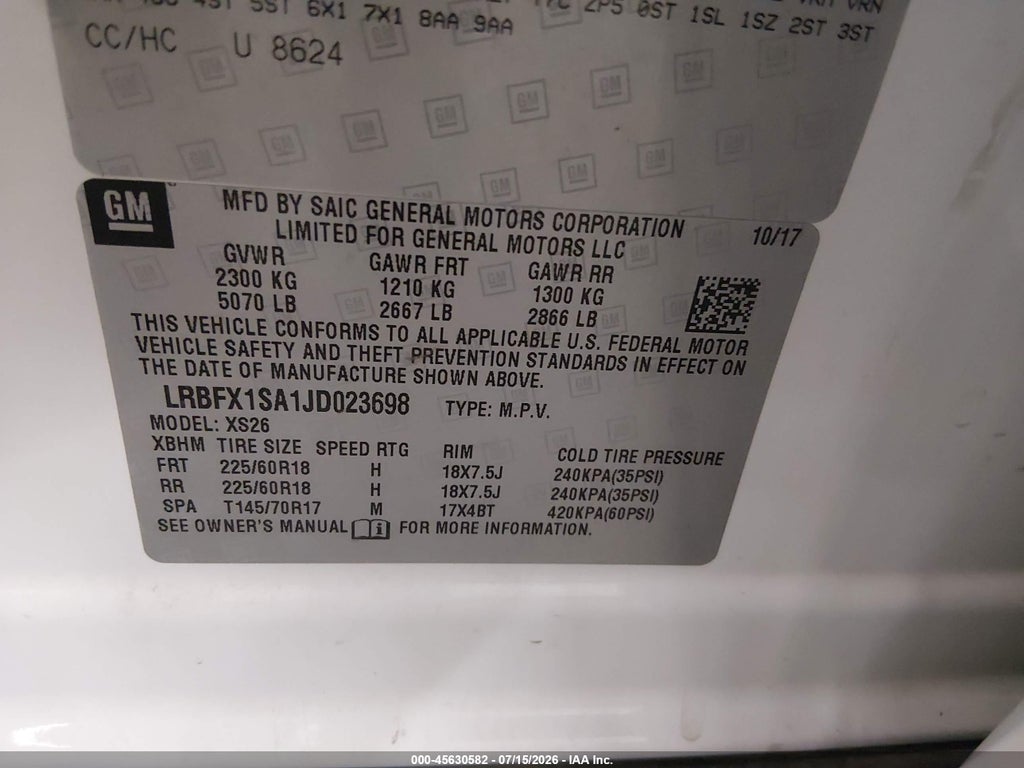 2018 Buick Envision Essence photo 9