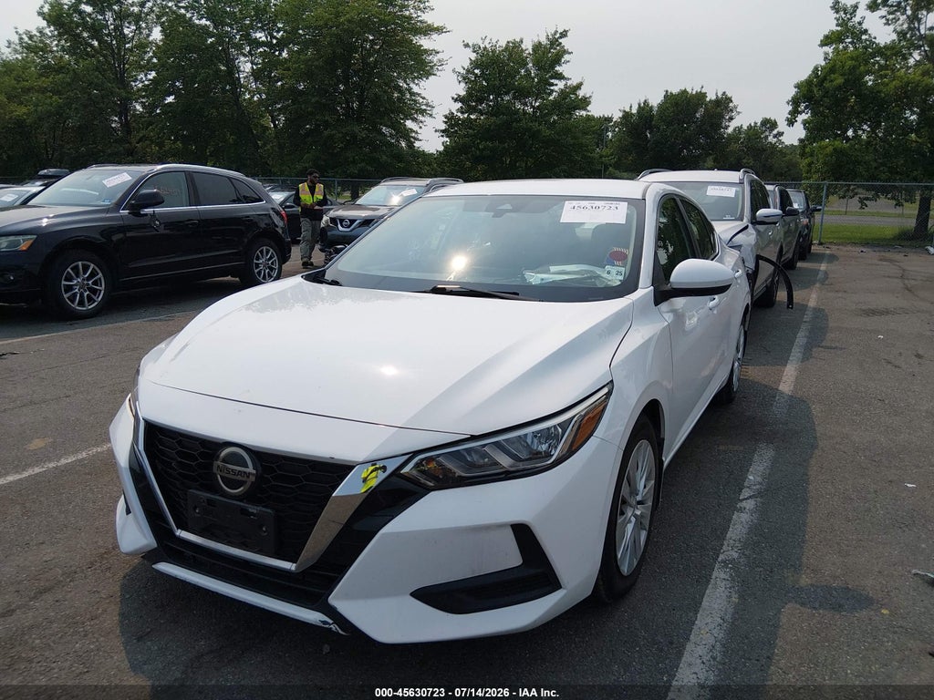 2020 Nissan Sentra S Xtronic CVT photo 2