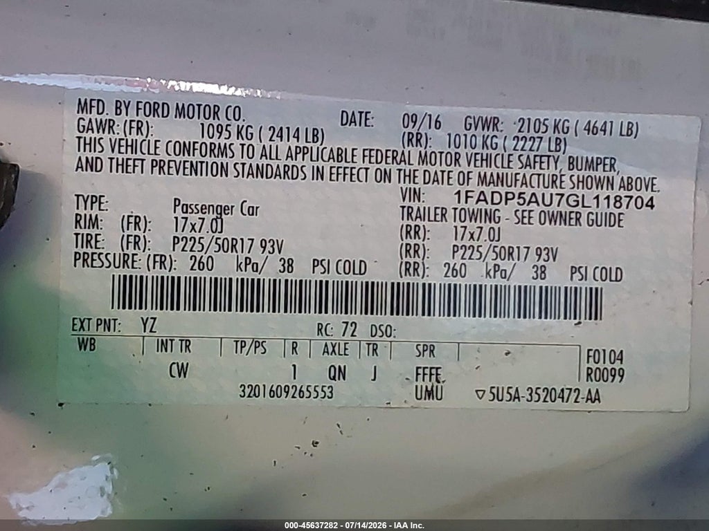 2016 Ford C-MAX Hybrid SE photo 9