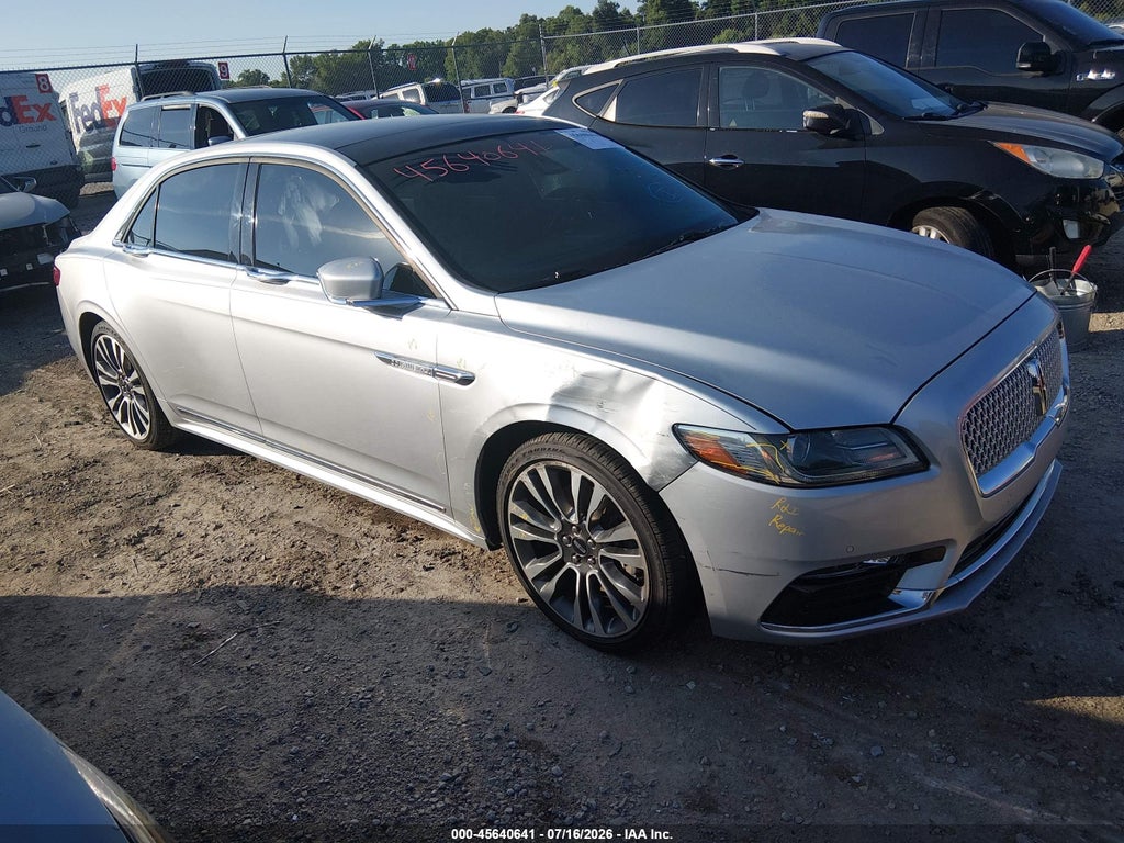 2017 LINCOLN CONTINENTAL