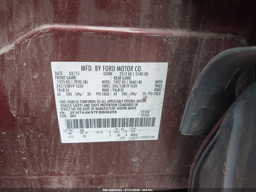 2015 Ford Edge Titanium photo 9