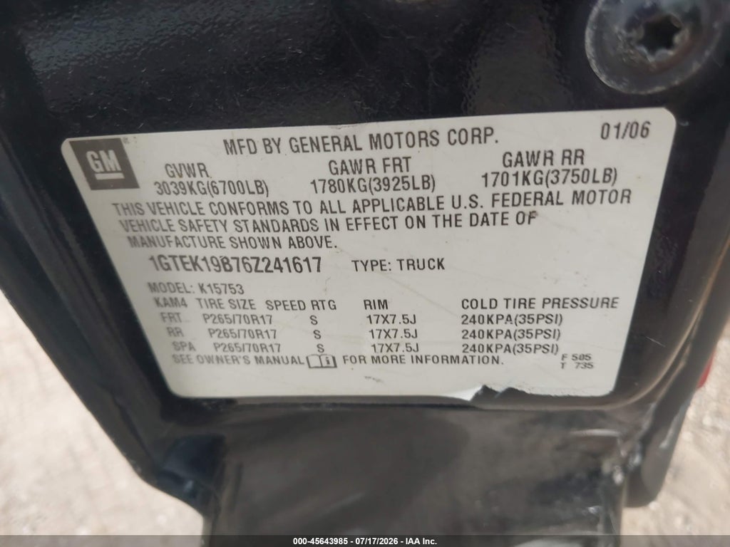 2006 GMC Sierra 1500 SLE1 photo 9