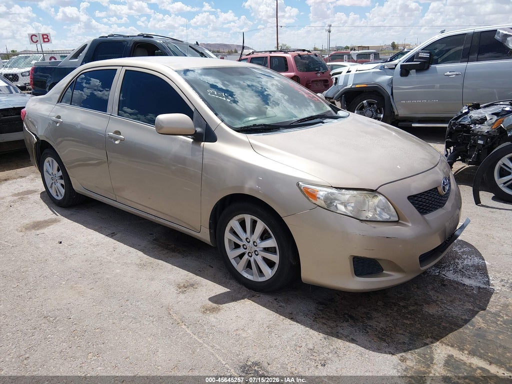 2009 TOYOTA COROLLA LE