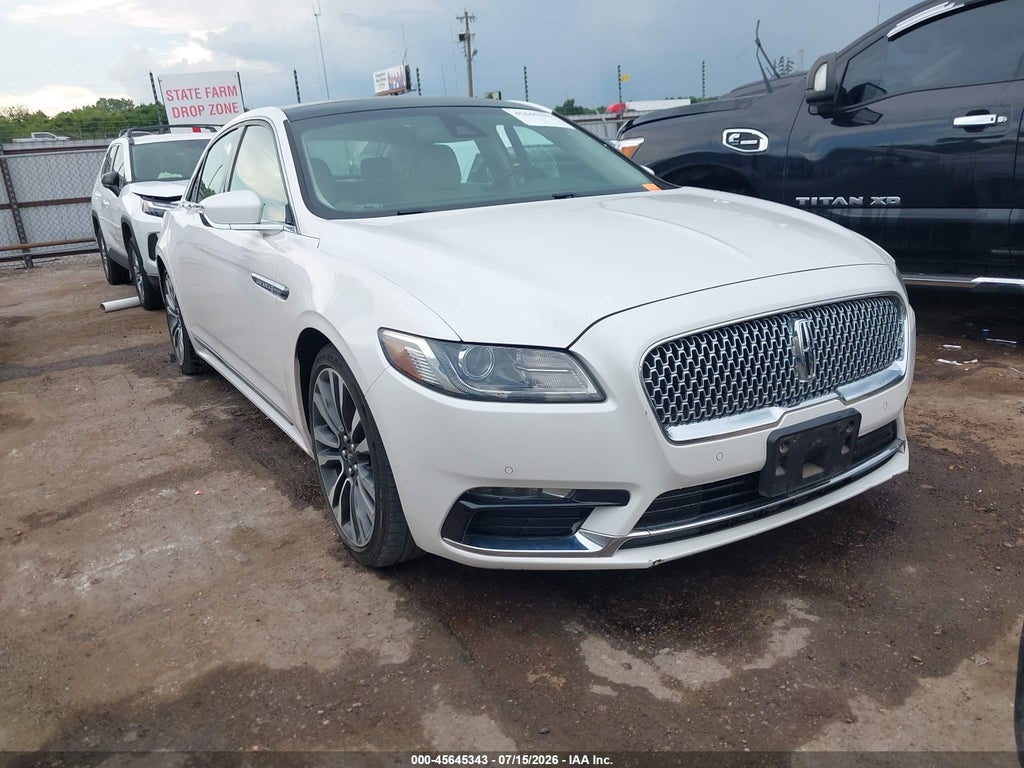 2019 LINCOLN CONTINENTAL