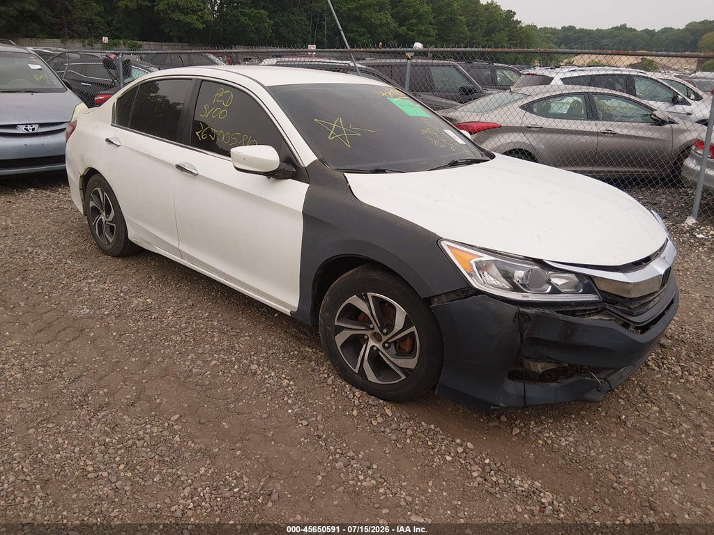 2016 HONDA ACCORD