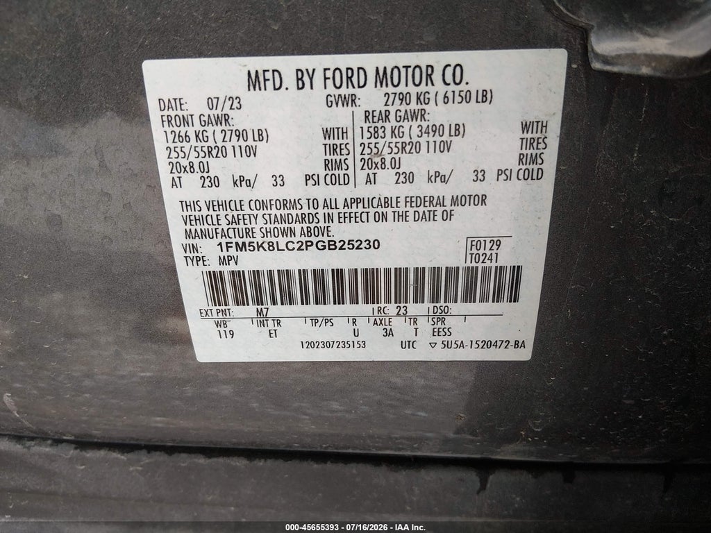 2023 Ford Explorer King Ranch photo 9