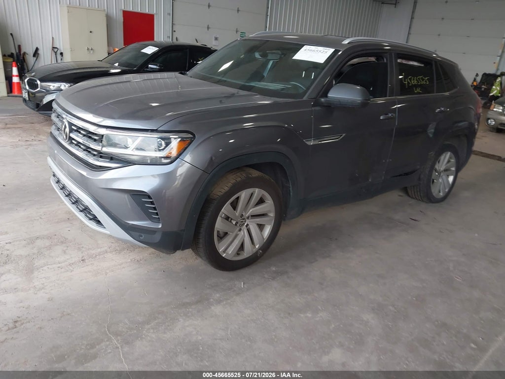 2021 Volkswagen Atlas Cross Sport 3.6L V6 SE W/Technology photo 2