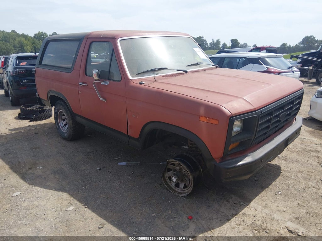 1986 FORD BRONCO