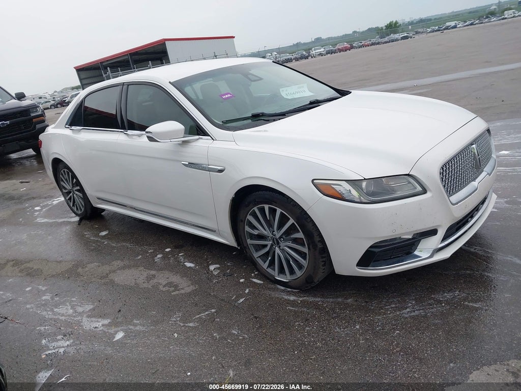 2017 LINCOLN CONTINENTAL