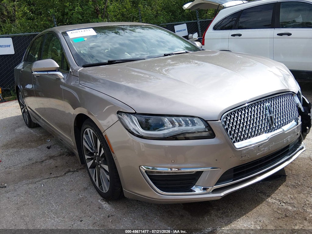 2019 LINCOLN MKZ HYBRID