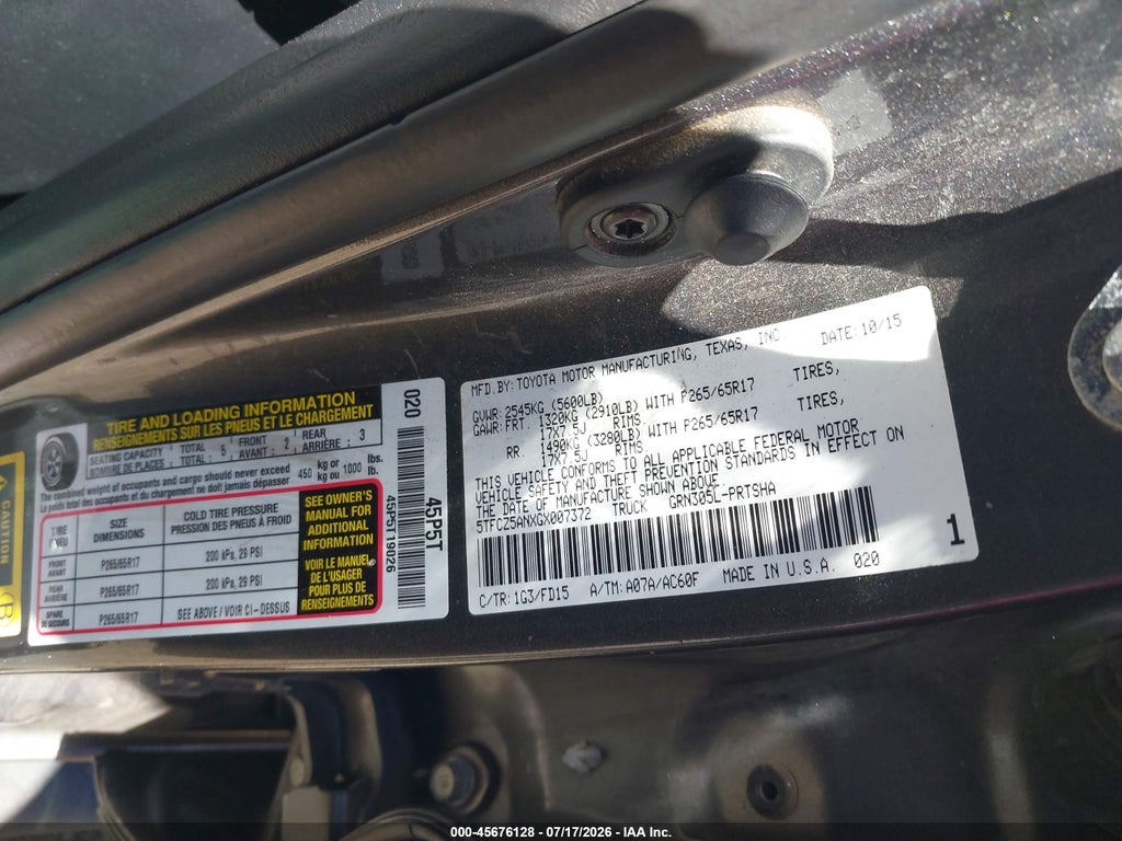 2016 Toyota Tacoma photo 9